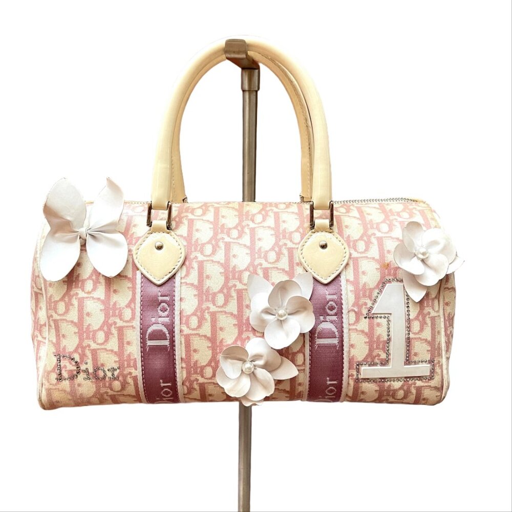 Christian Dior vintage Y2K Trotter Pink pink monogram bag - Picture 3 of 16